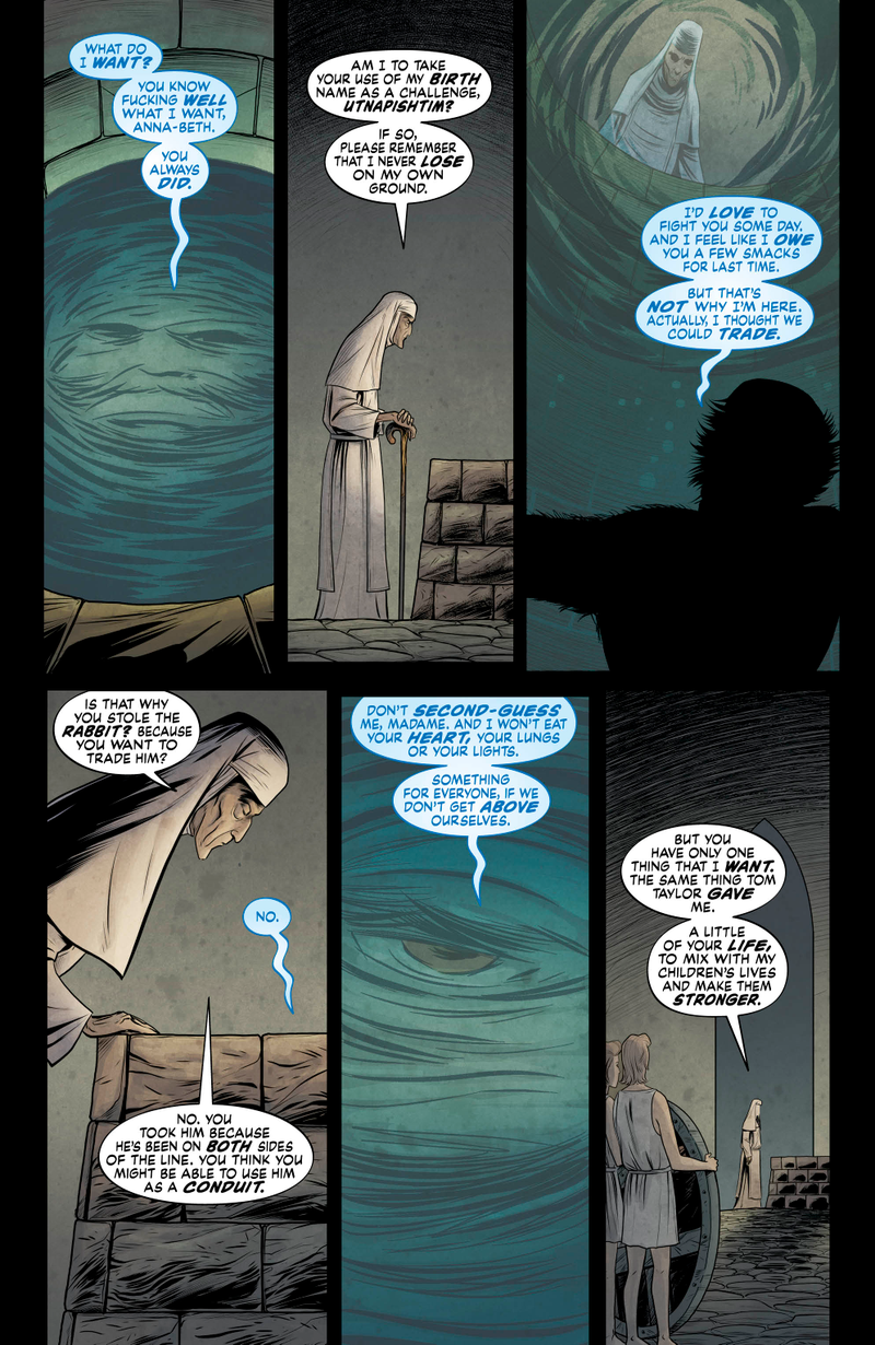 Illustration for article titled Exclusive DC preview: The Unwritten: Apocalypse #6 searches for the Holy Grail